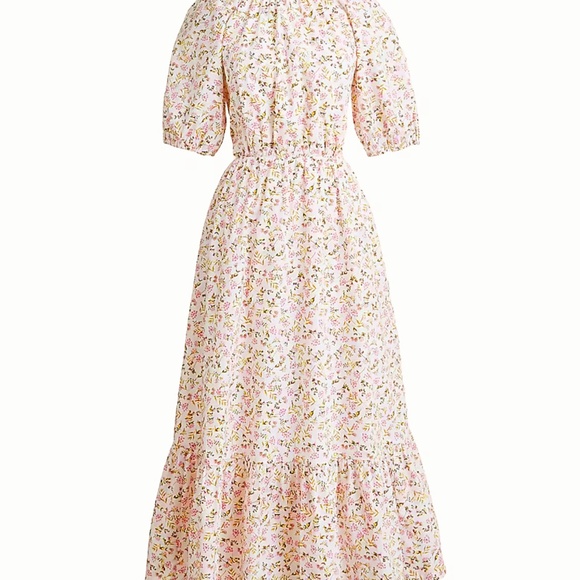 J Crew Cutout Dress In Meadow Floral - Picture 2 of 11